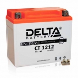Аккумулятор Delta CT1212 12V 12Ah (YTX14-BS, YTX12-BS) пп